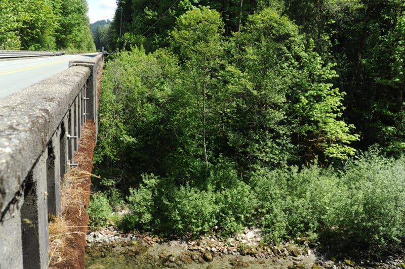Highway 2 Tye River Bridge Access