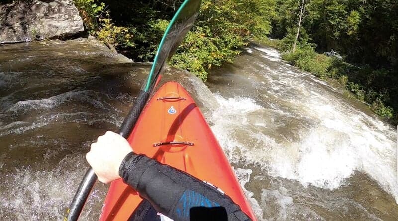 Teacup Rapid above Horns, 425 cfs