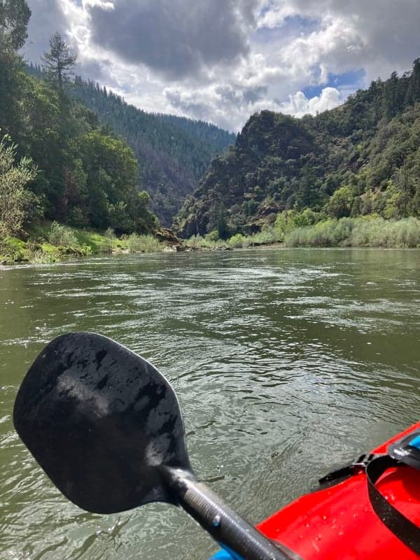 Float in/hike out