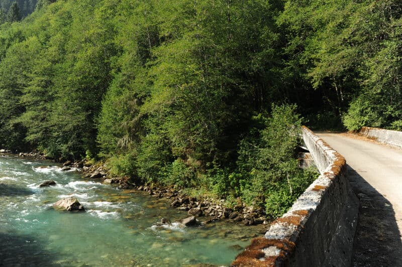 Forest Road 1570 Bridge Access