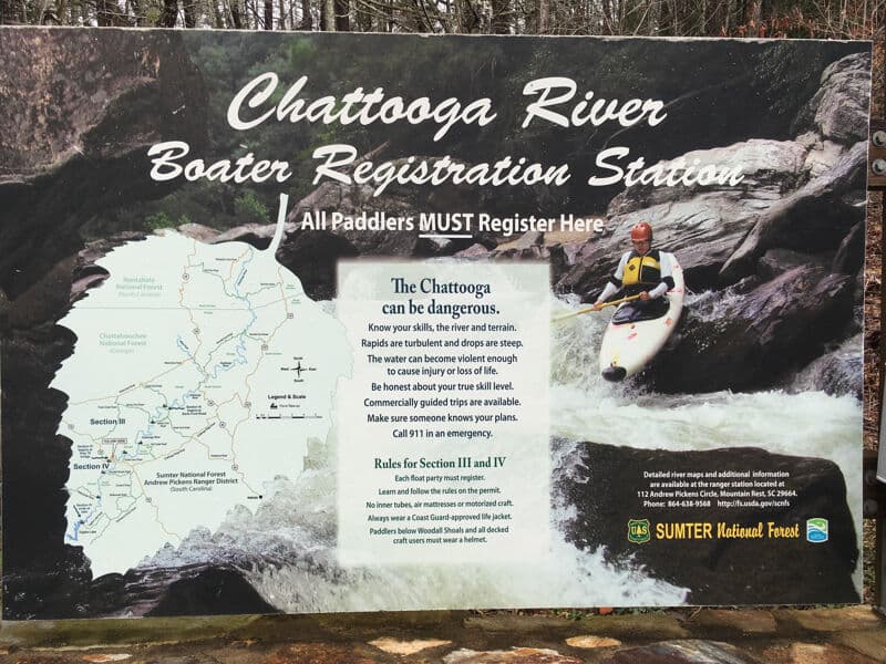 Chattooga River Interpretive Signs