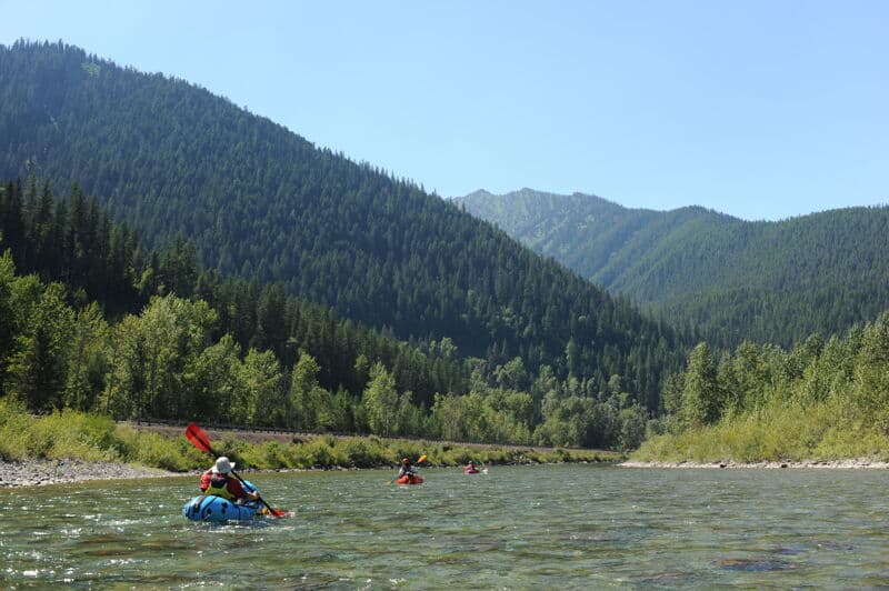 Low Water Packraft Trip