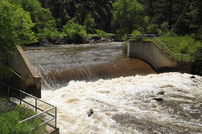 Munroe Dam (below takeout)