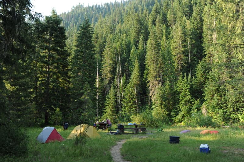 Turner Flat Campground, Put-In