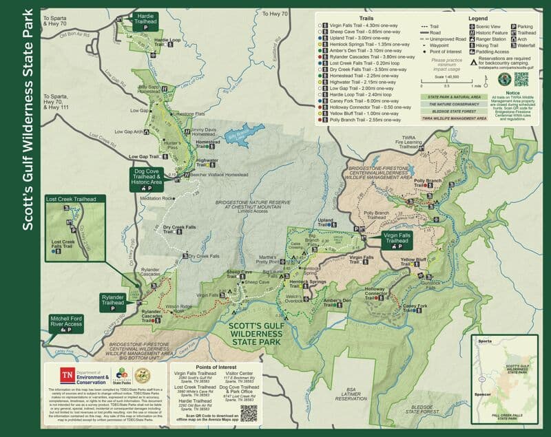 Scott's Gulf Wilderness State Park 