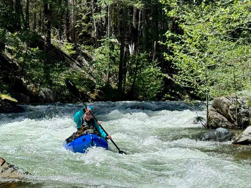 Lower Flow NF Salmon Wilderness Packraft Run - 3850 cfs