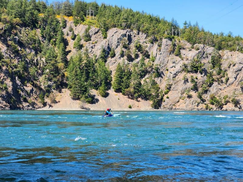Leaving the whirlpool 