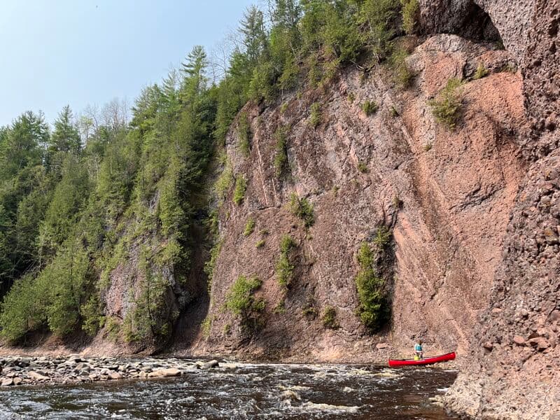 Montreal below Saxon falls