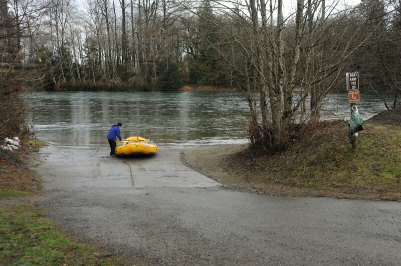 Howard Miller Steelhead Park, Take Out