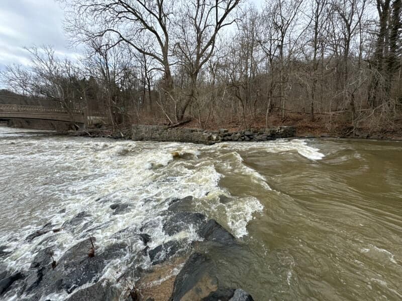 Rockland dam put In