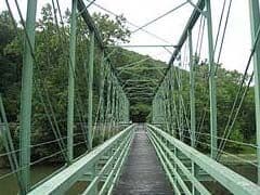 Put-in at Cacapon Lake Whipple Truss Bridge