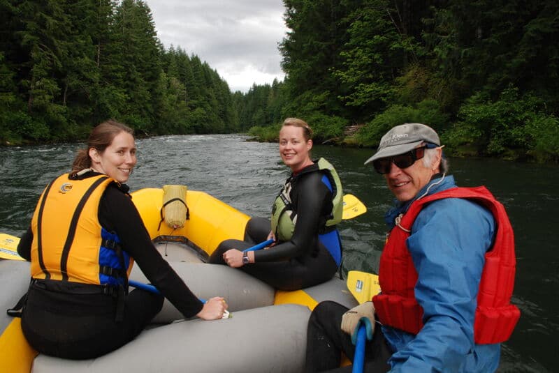 Evening Float on the Cispus River