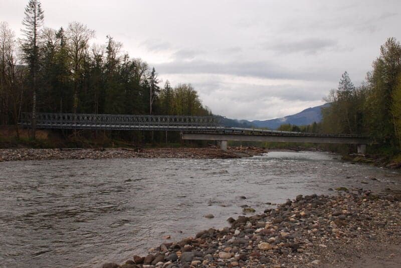 Newly Repaired Boundary Bridge