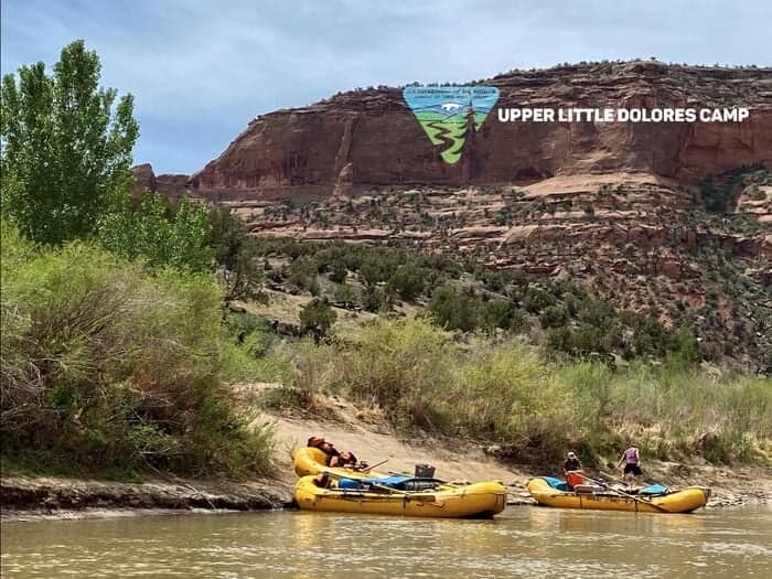 Upper Little Dolores camp