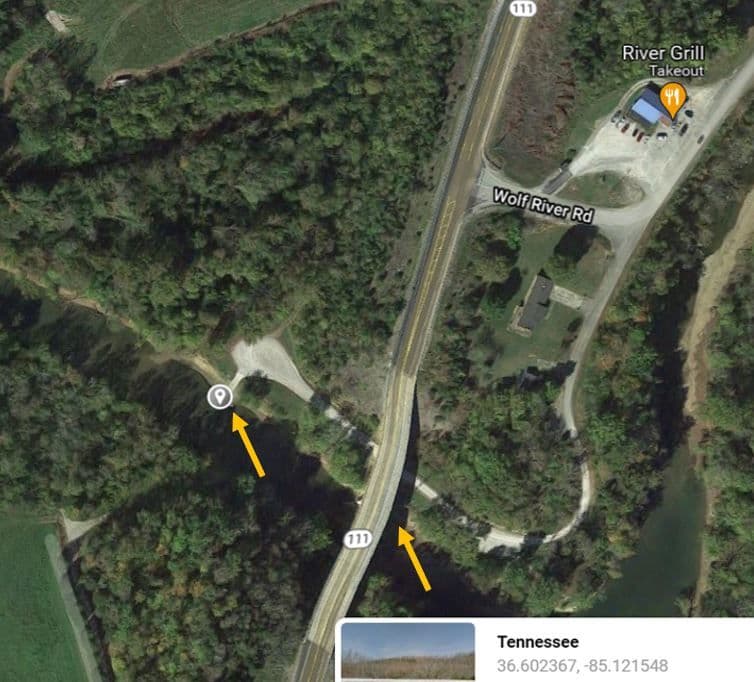 Hwy 111 Bridge (public ramp / sandbar under the bridge)
