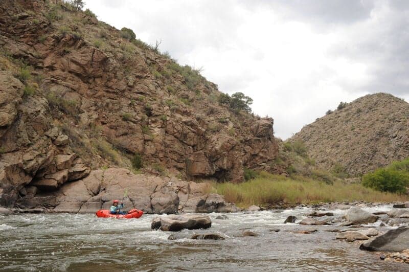 Spring Low Water on the Royal Gorge - 290 cfs