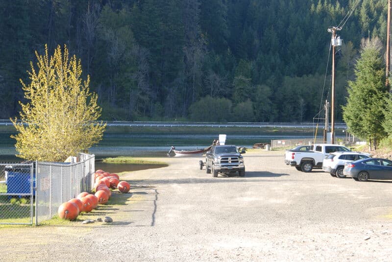 Leaburg Reservoir Boat Ramp