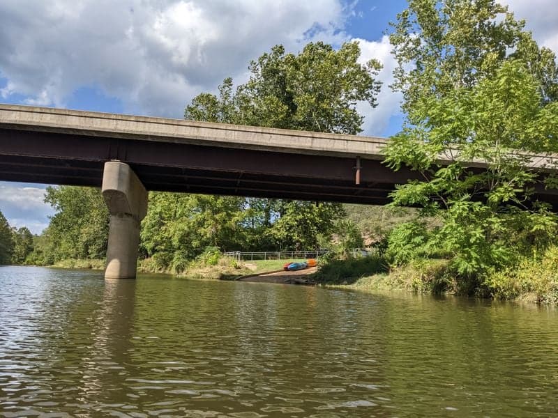 Take Out - WV 127 (Bloomery) Bridge
