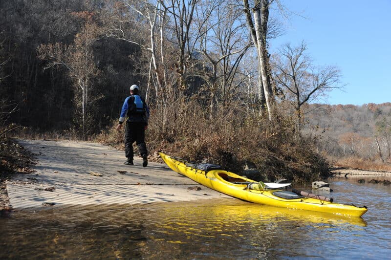 Turner Mill South River Access, river right
