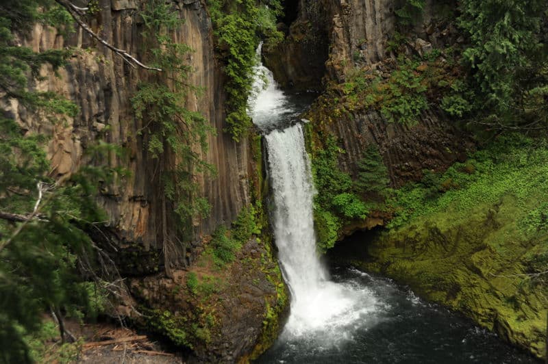Put In, Toketee Falls