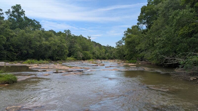 Shoals viewed from the lower put-in
