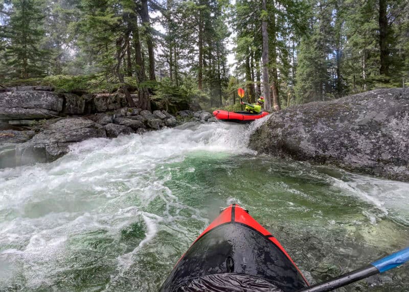 Team Terror Mank notches semi-epic second descent of Upper Canyon Creek