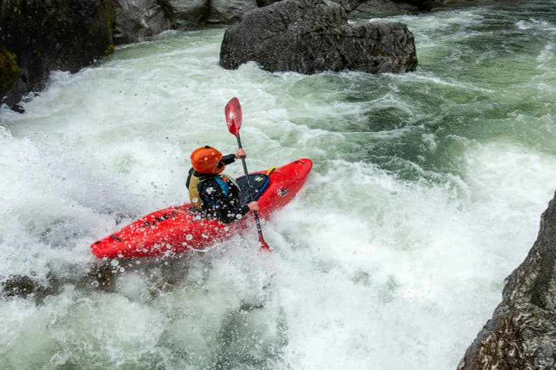 SF Gorge at 2,600 cfs in February 2019