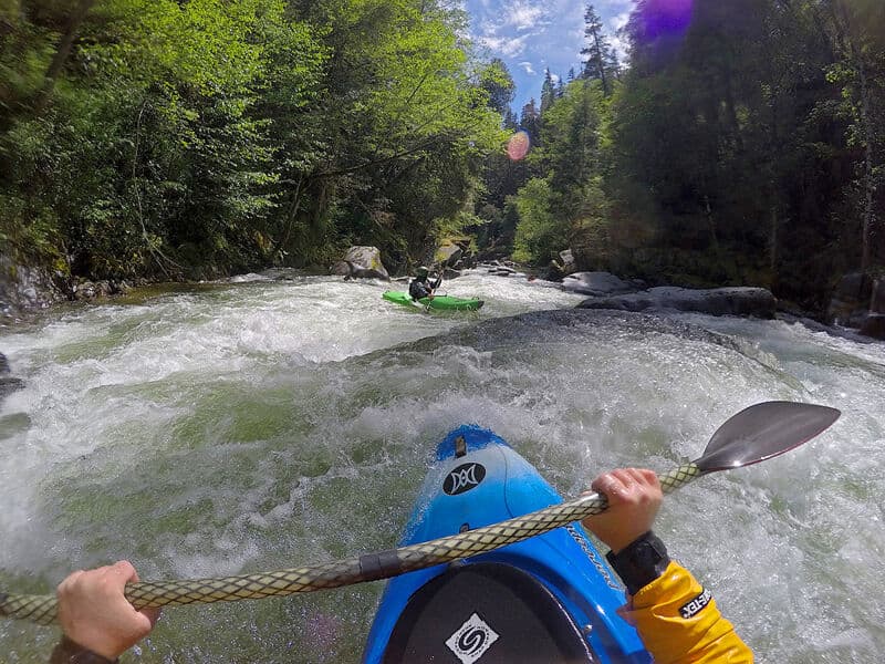 Wooley Creek at 2000 CFS