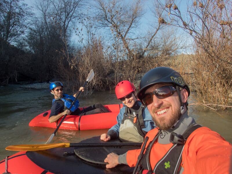 Easy packraft trip