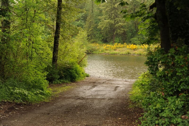 Milo McIver Park Riverbend Lower Boat Ramp