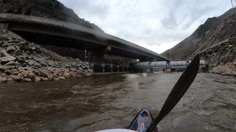 Diversion Dam (Mandatory Portage Left)