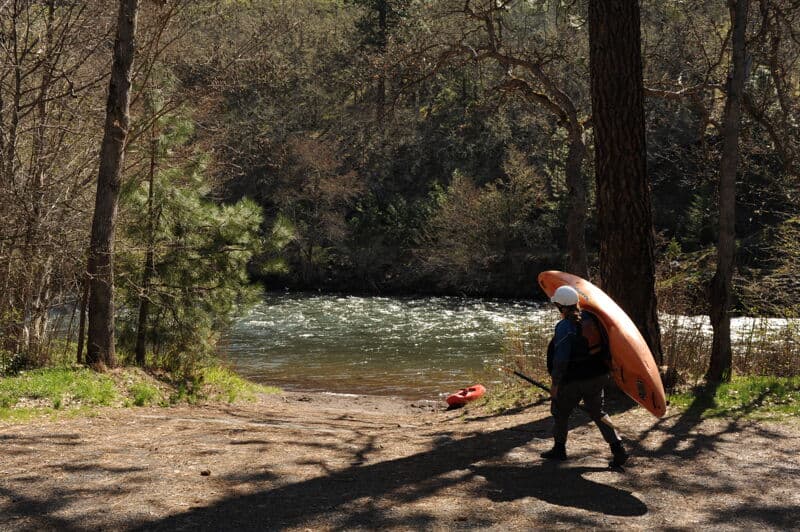 Icehouse Campground, Mineral Springs Boat Ramp Put-In