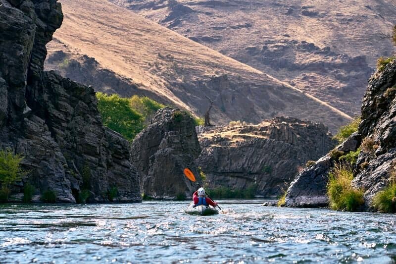 3-day packraft trip -- Warm Springs to Sandy Beach