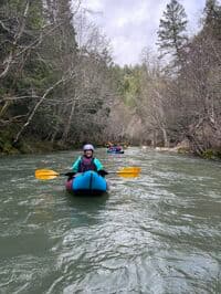 Sportng the Packraft
