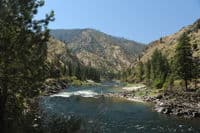 Looking Downstream Towards Flock Canyon