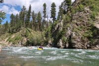 Kayaking Above Helende