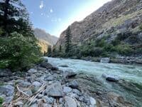 Bottom of gorge / confluence 