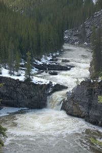 Zig Zag Falls from high up