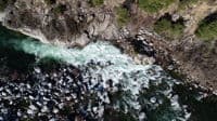 Aerial view of Achilles at 1500 cfs