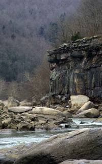 Mile Long - Low Water Bottom of Rapid