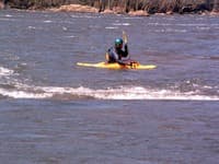 (MN) ferrying accross to he eddy