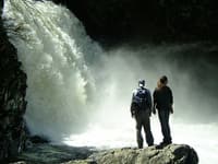 Abrams Falls - Scale Shot