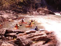 (MN) Cluster of boaters at Tallulah