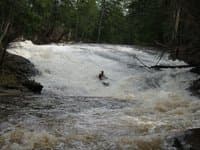 Hitting max velocity on Trapper's Falls sequence