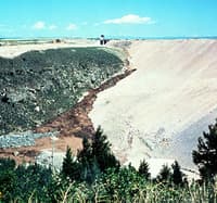 Leak in Teton Dam