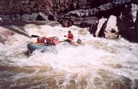 Rafting Quartzite Falls
