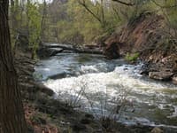 Upper Falls, First Ledge Drop