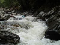 Middlebury Gorge - Falls lead in rapid