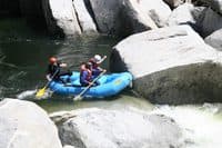 Raft above Test Rapid at 1,600 cfs