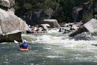 Raft in Little Dog